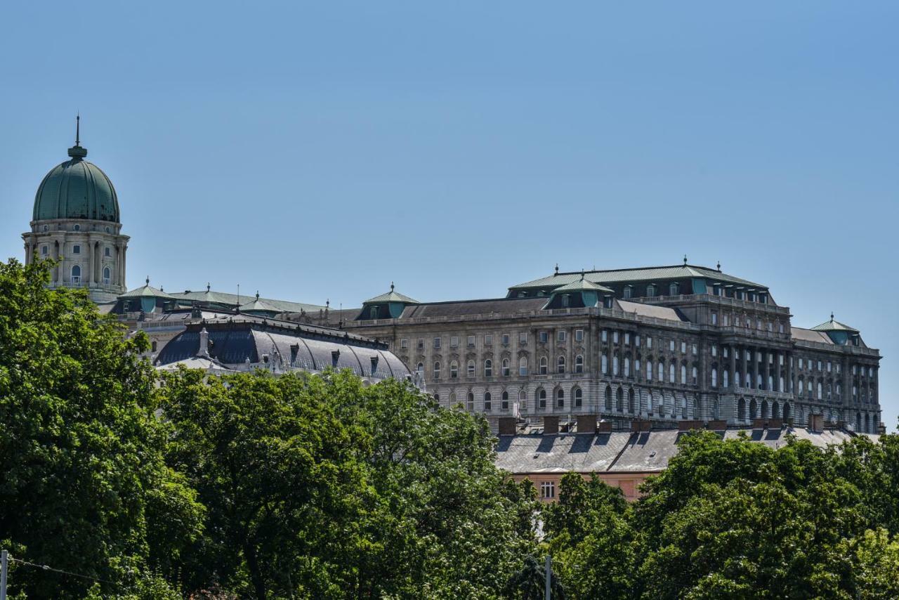 Castle Apartment With Panoramic Balcony Budapest Exterior foto