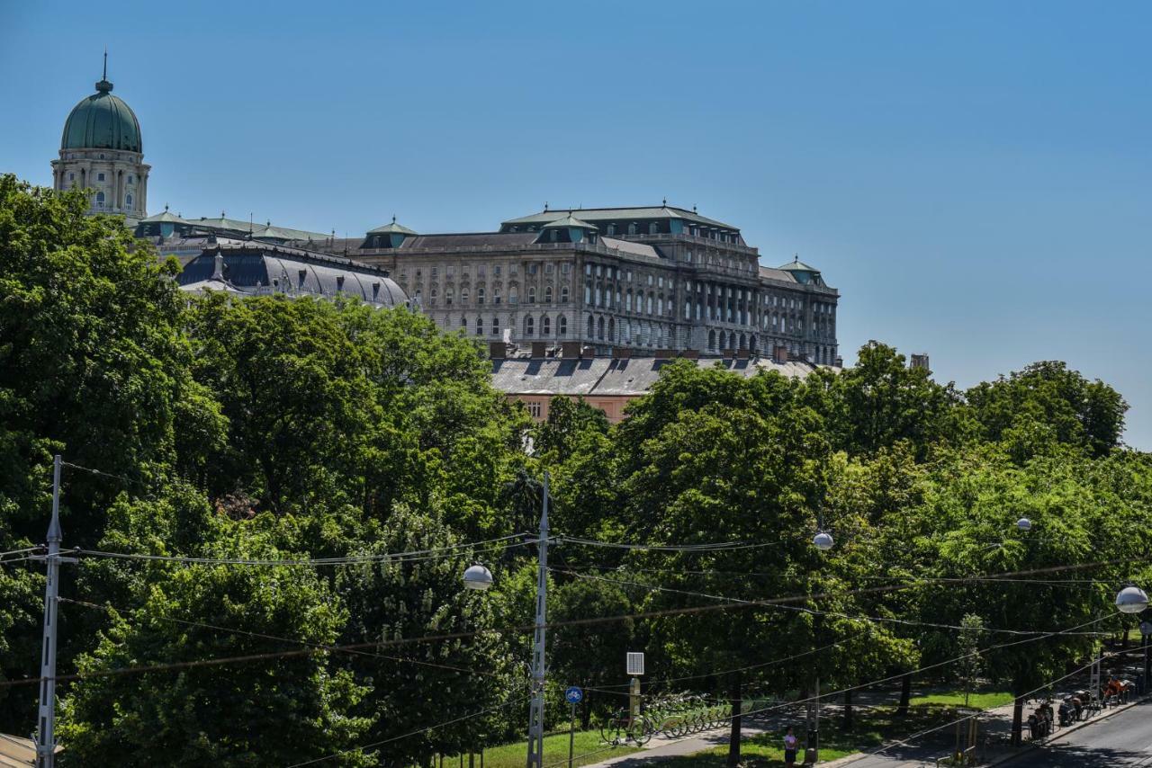 Castle Apartment With Panoramic Balcony Budapest Exterior foto